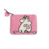 Klippan - Moomin Pink Love - Håndfiltet Pung