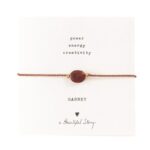A Beautiful Story - Gemstone armbånd - Garnet