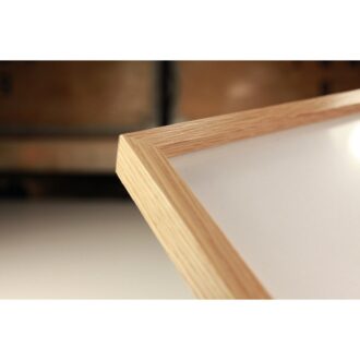 Eg ramme med plexiglas - 35*115 cm