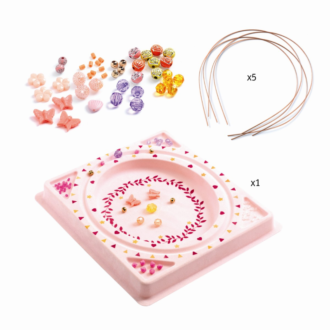 Djeco - Kreativ perler - Hårbøjler