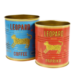 Opbevaringsdåse - Leopard Tins - large