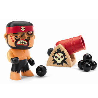 Djeco - Arty Toys - pirat Rick & Boumcrack kanon