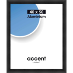 Accent - Sort Aluminium skifteramme - 40*50 cm
