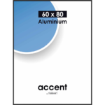Accent - Sort Aluminium skifteramme - 60*80 cm