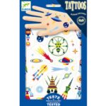 Tattoos - Space selvlysende - Fra Djeco