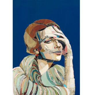 Madstitch - Søstersind Blå 30*40