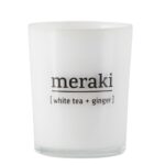 Duftlys, White Tea & Ginger - Meraki