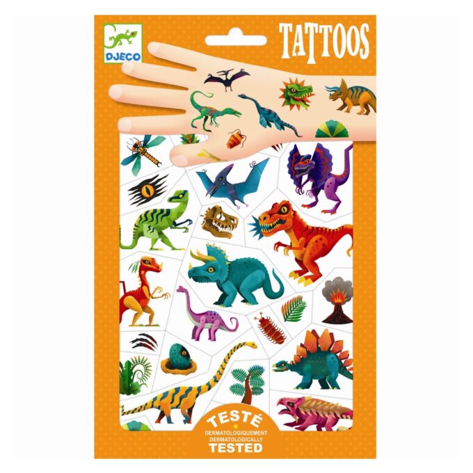 Tattoos Dinosaurs - Djeco