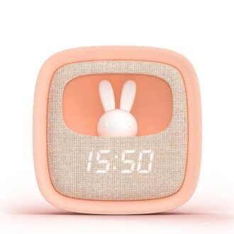 Digital Ur Pink - Med Fugle Lyd