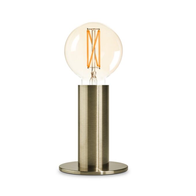 Bordlampe Med Touch Messing