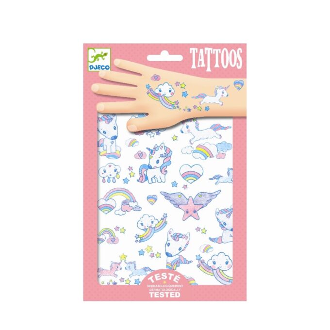 Djeco - Tattoos Enhjørninger