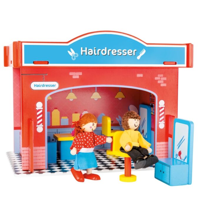 Frisørbutik Med Tilbehør
