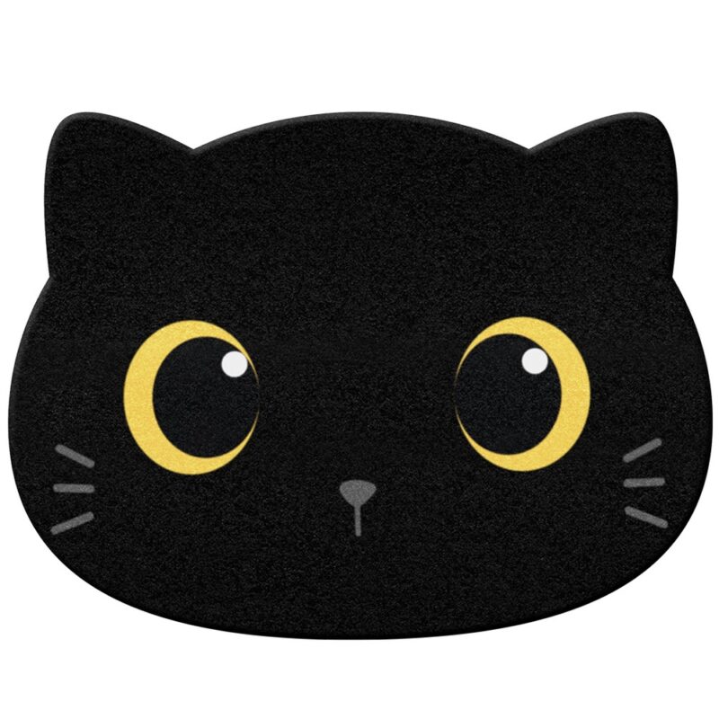 Dørmåtte - Black Cat