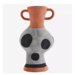 Håndmalede Terracotta Vase