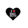 Pins & Badgets - I Love Emo Boys