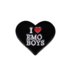 Pins & Badgets - I Love Emo Boys