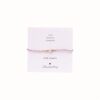 Iris Card Rose Quartz Bracelet