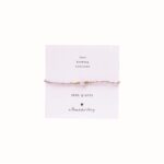 Iris Card Rose Quartz Bracelet