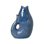 Vase - Fisk Lille Blå