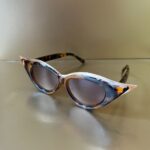 Cat-Eye Solbriller – Skildpadde - Med Guld-Farve Detalje