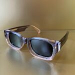 Firkantede Dybe Solbriller – Røgfarvede Med Gradient