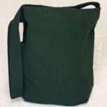 Mira Canvas Taske - Forest Green