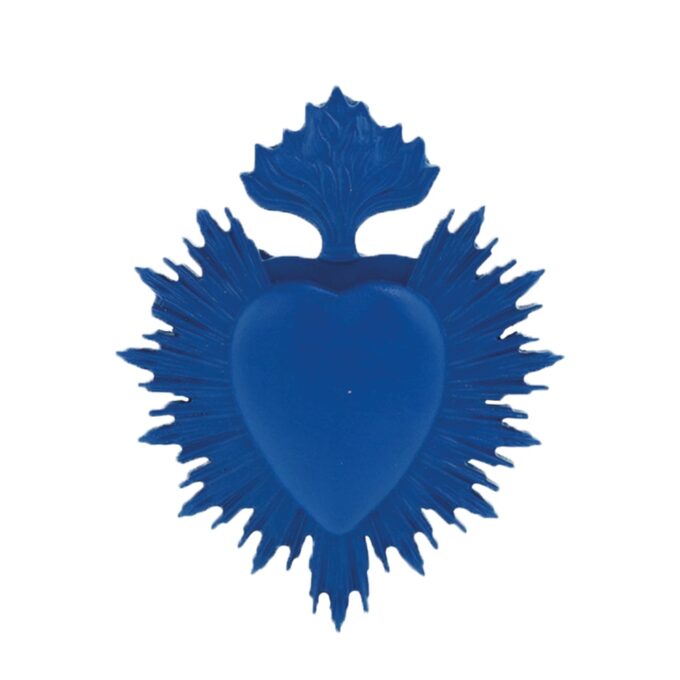 Poetisk Hjerte – Blå Ex-voto