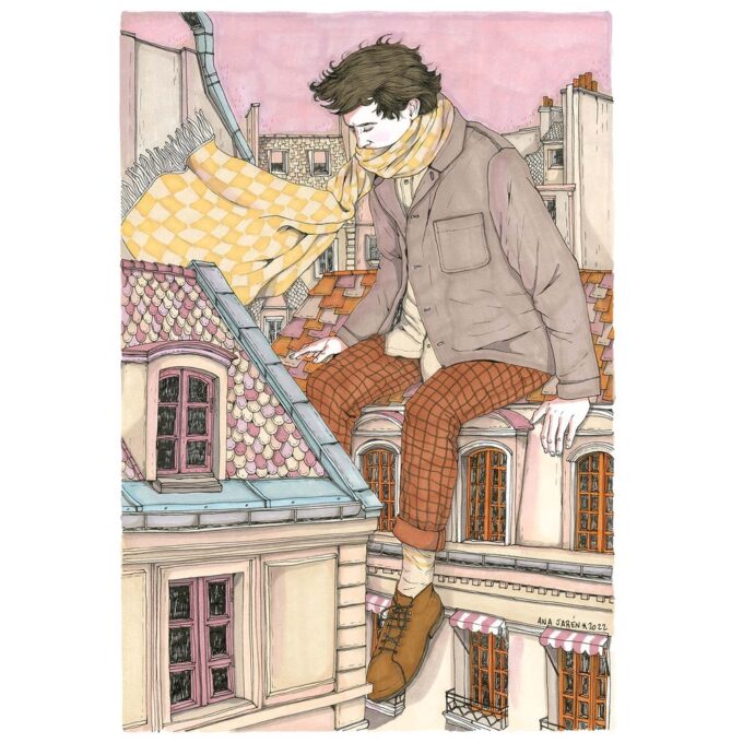 Plakat- From The Top Everything Looks Smaller