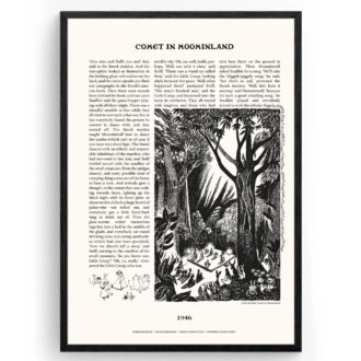 Mumi Plakat – Kometen Kommer