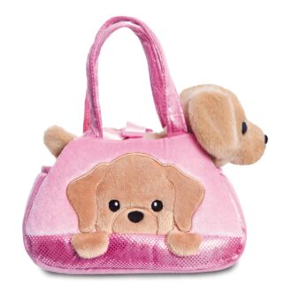 Hund I Taske – 20 cm Plysdyr