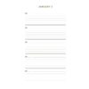 Kalender - Denim One Line A Day