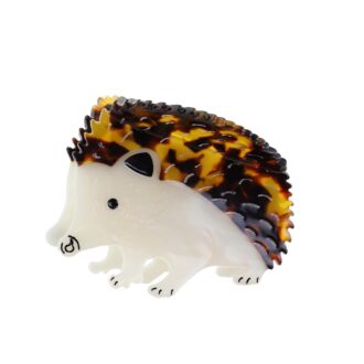 Pindsvin Hårklemme - Råhvid/Mørkebrun