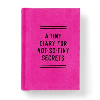 A Tiny Diary For Not So Tiny Secrets