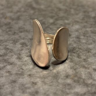 Ring - Bohemian - Justerbar - Sølvfarvet