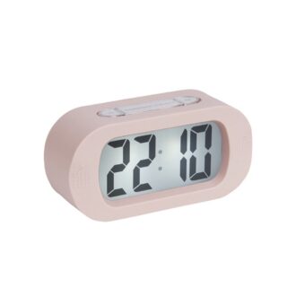 Vækkeur I Blødt Design - Rosa