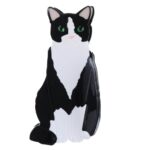 Kat Hårklemme - Sort Hvid