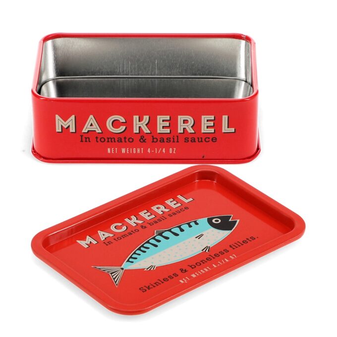 Opbevaringsdåse Med Låg – Makrel