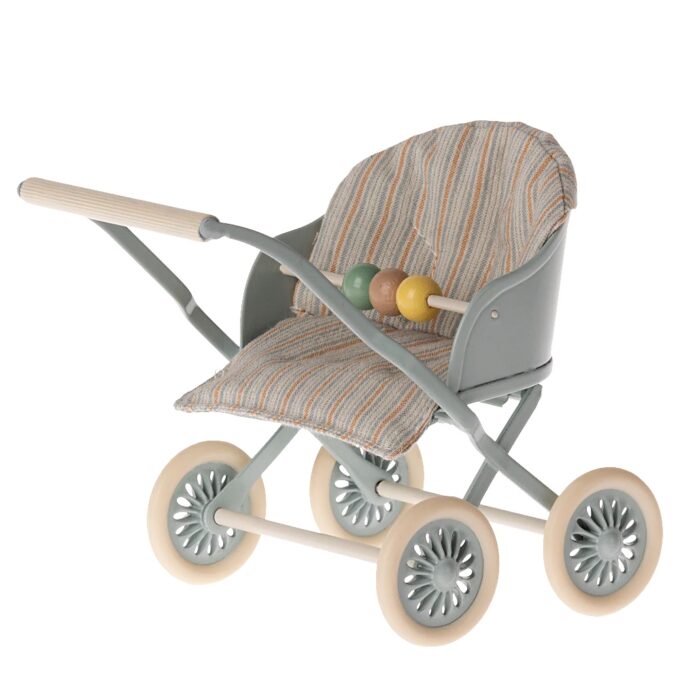 Maileg - Klapvogn Baby Blue