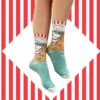 Mumi sokker med print - Sommer