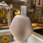 3D Vase - Lille - Beige