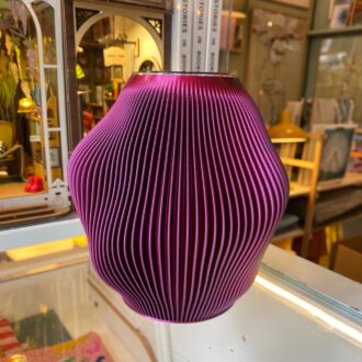 3D Vase Lille – Purple-Green | Dekorativ Vase