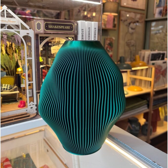 3D Vase Stor – Green Blue | Dekorativ Vase