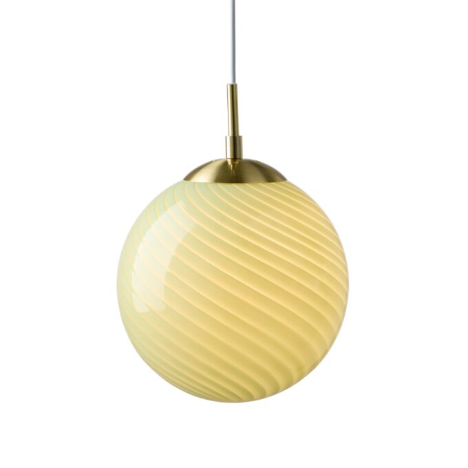 Halo Design – Candy Glaspendel Olive – 20 cm