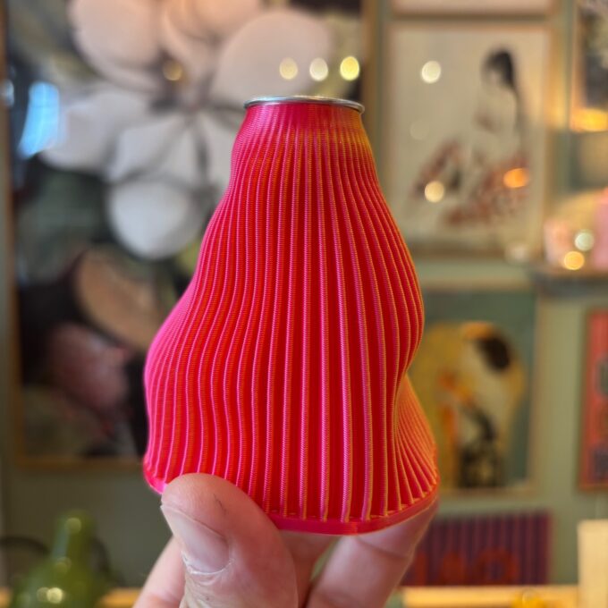3D Lysestage - Lille Gradient Rose Gold