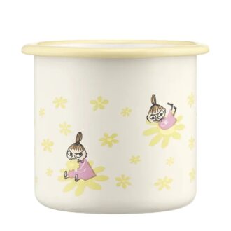 Mumitroldene Emaljekrus - Blomster 3,7 dl