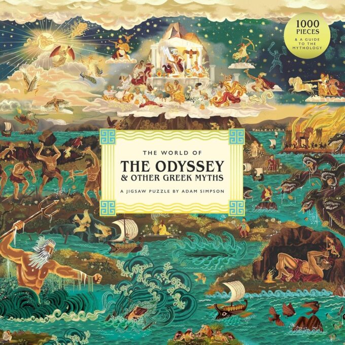 puslespil Puslespil - The World Of The Odyssey & Other Greek Myths