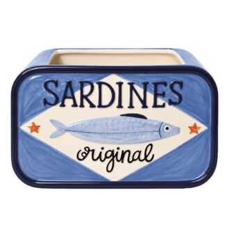 Urtepotte Med Sardiner – Blå